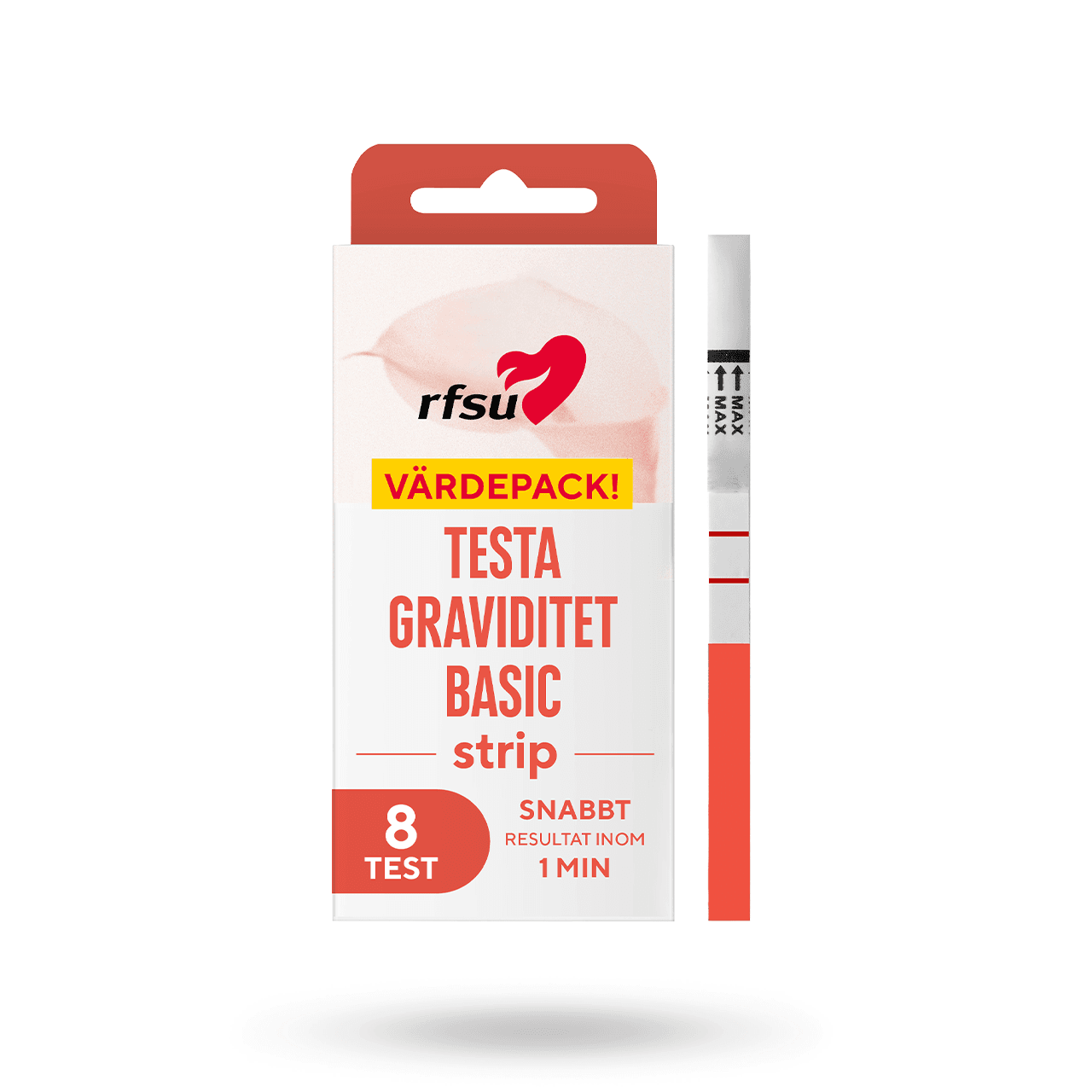 GRAVIDITETSTEST 8-PACK - ENKELT OCH SNABBT