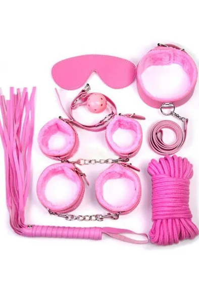 Toyz4Lovers: Fetish Art, Bondage Kit, rosa