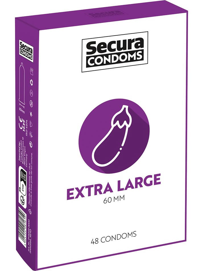 Extra Large 48-pack kondomer
