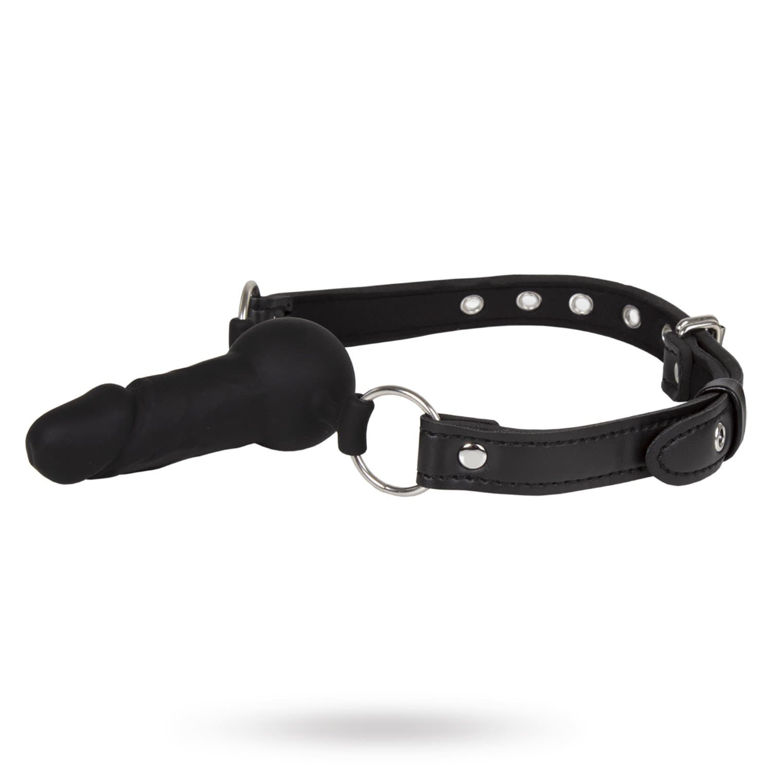 DIABOLIQUE BLACK - GAG MED DILDO