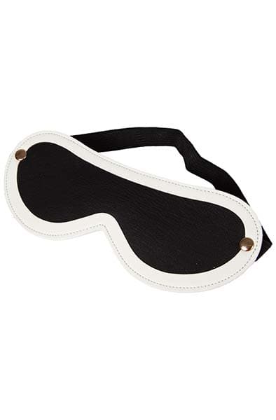 Glow-in-the-Dark Ögonmask - Vit/Svart