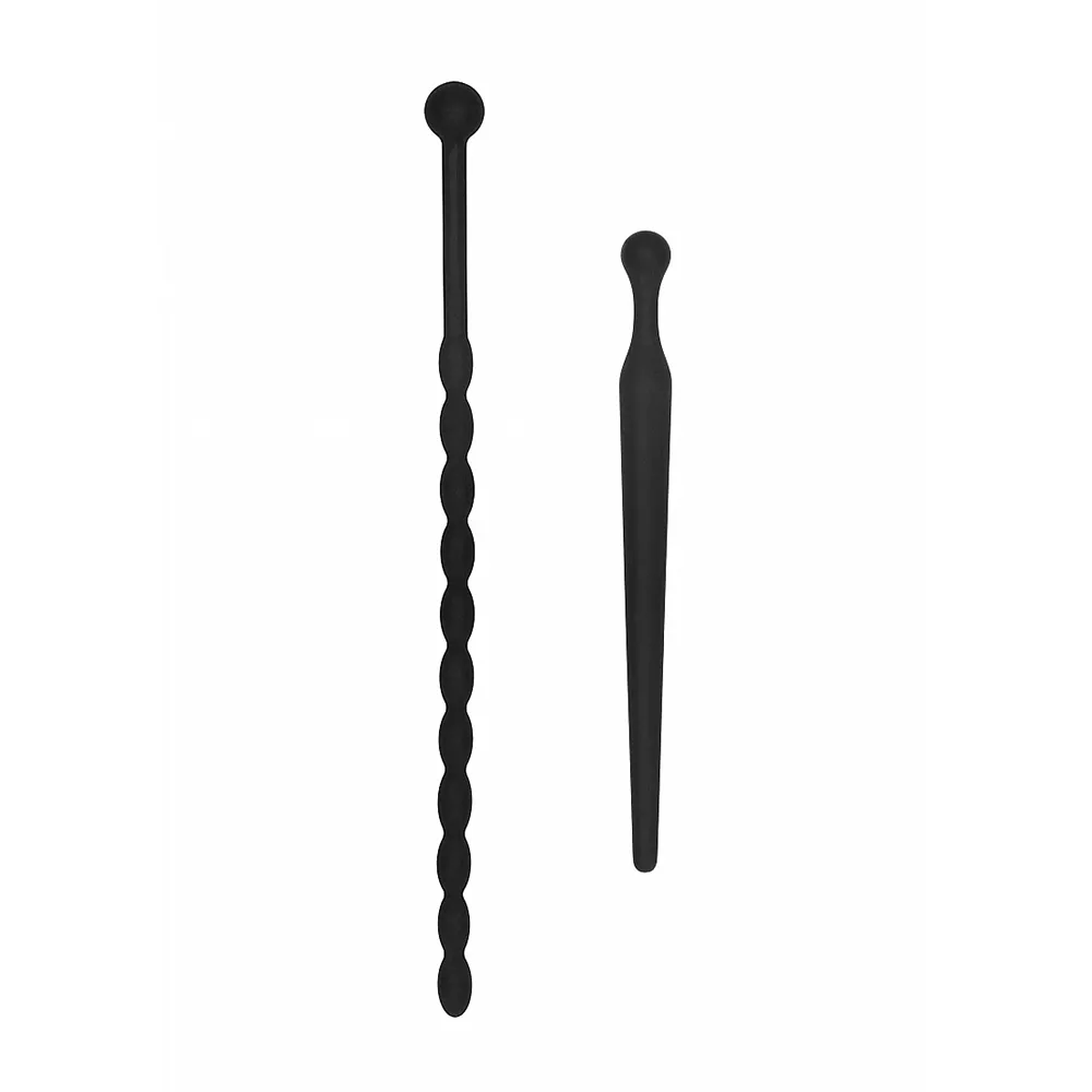 Silicone Beginners Plug Set Black Dilator paket