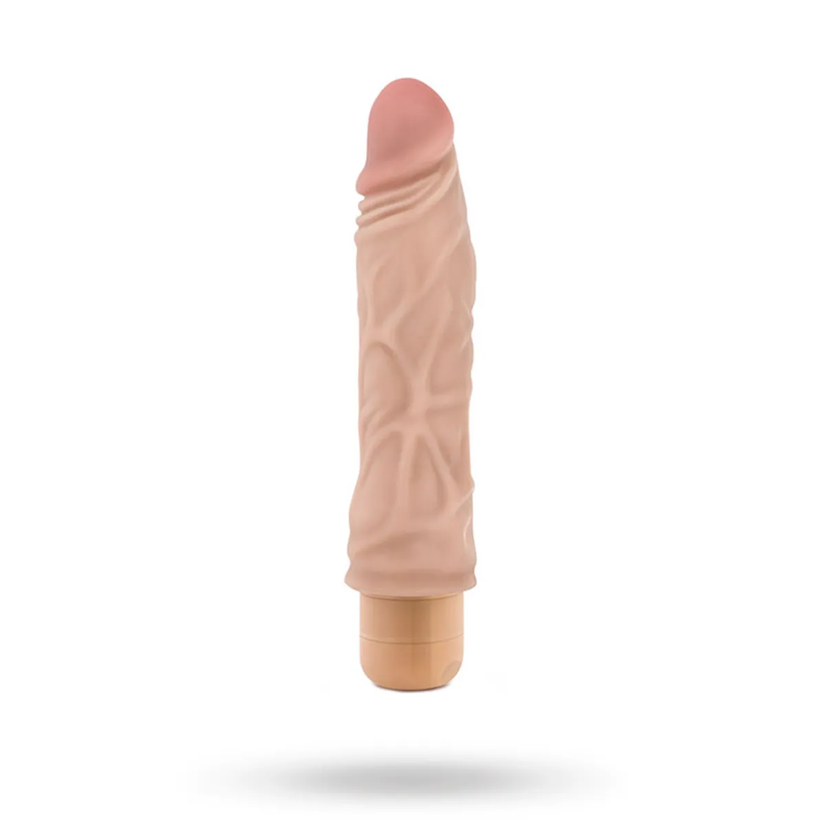 Dr. Skin Cock Vibe 10 Beige 21,5 cm Dildo med vibrator