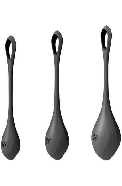 Satisfyer Yoni Power 2 Black Knipkulor / Geishakulor