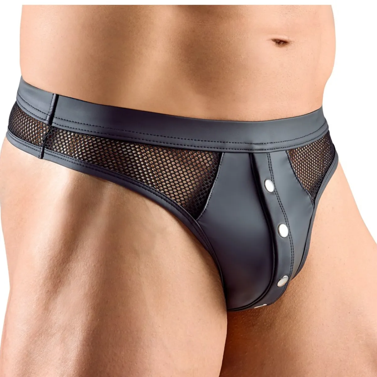 Svenjoyment Thong For Men Black XL