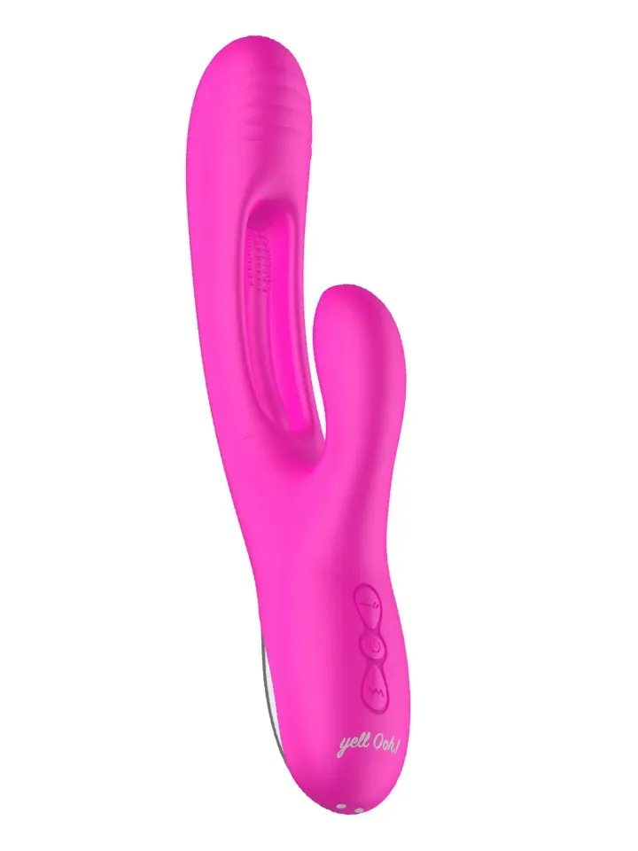Hit-Me Baby Rabbit Vibrator With Flickering Tongue Rabbitvibrator