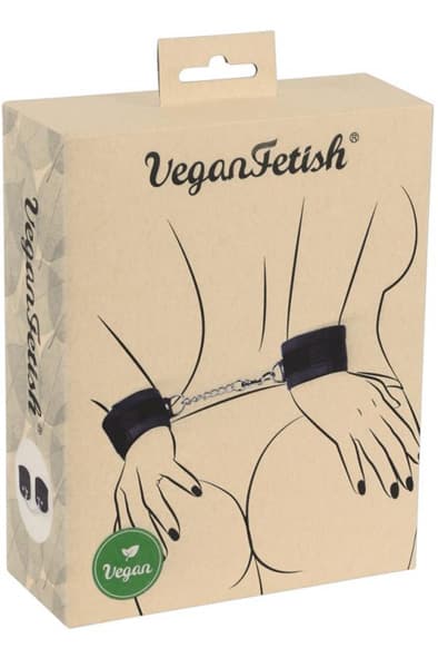 Vegan Handcuffs Black