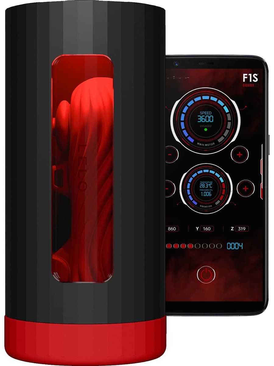 LELO F1S V3 XL Masturbator Red
