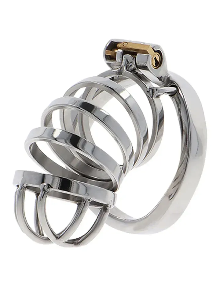 Hidden Desire: Extreme Chastity Metal Cock Cage