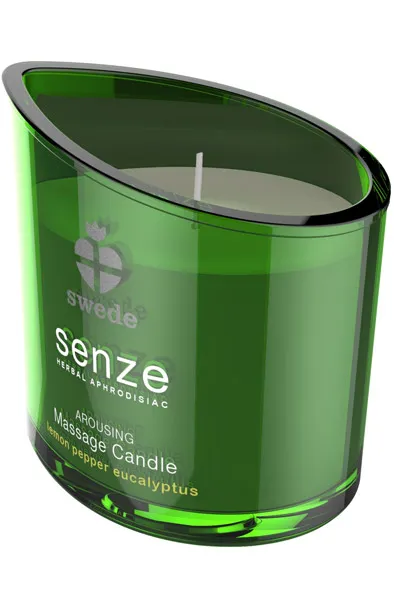 Senze Massage Candle Lemon Pepper Eucalyptus 50ml Massageljus
