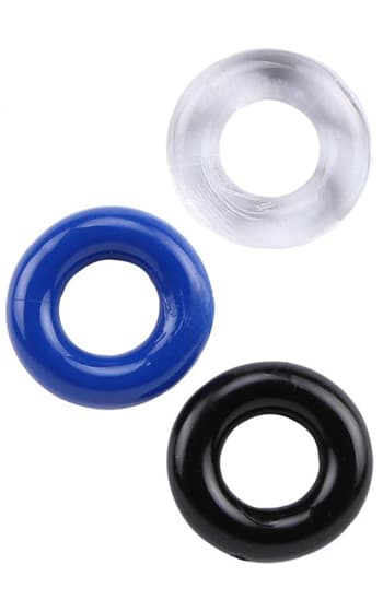 Stay Hard Donut Cockrings 3-pack