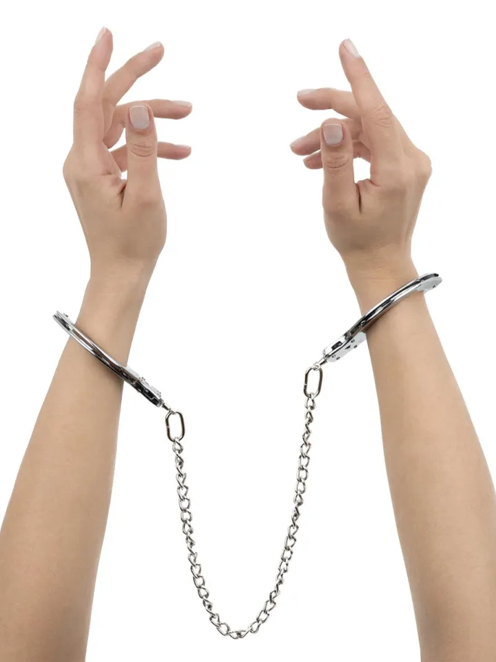 Bedroom Fantasies Metal Handcuffs