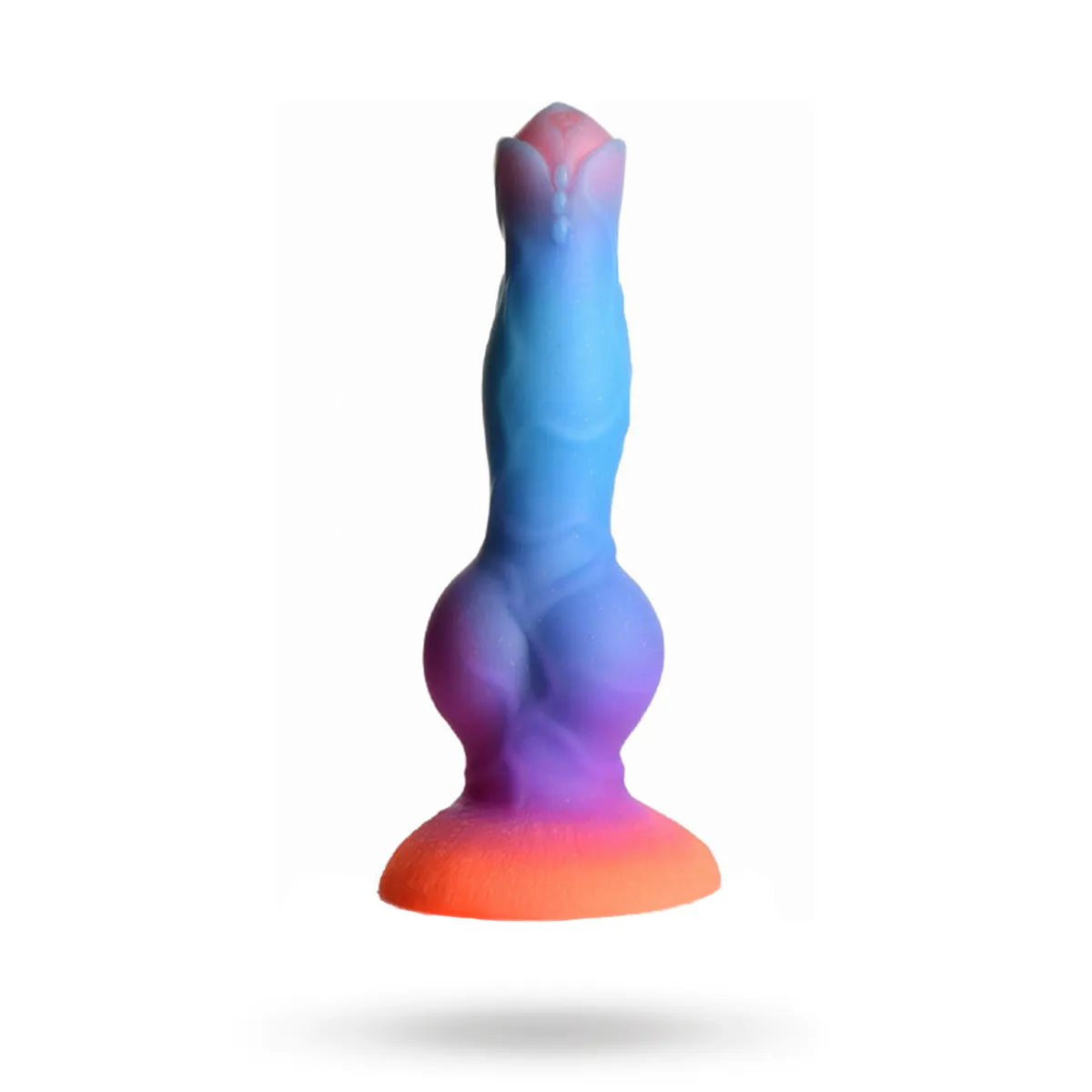 Glow-In-The-Dark Silicone Alien Dildo 21,5 cm Dragon dildo