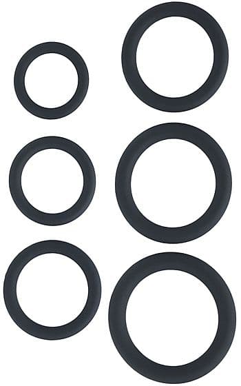 Silicone Ring Set 6-pack