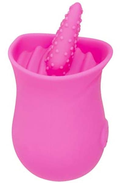 Realistisk dildo med sugkopp 18 cm - Rosa