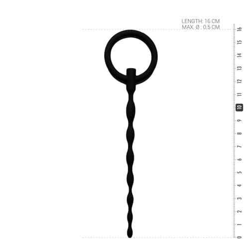 Sinner Gear Silicone Penis Plug With Pull Ring