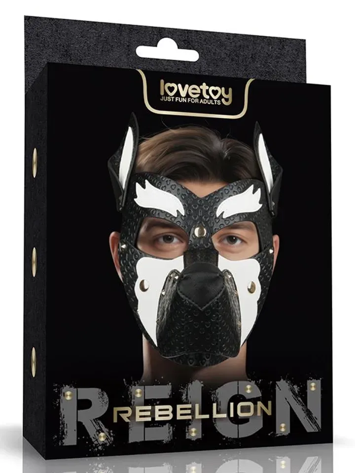 Rebellion Reign Howl Pup Mask White