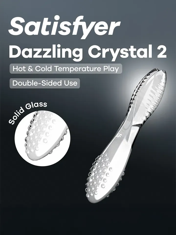 Satisfyer Dazzling Crystal 2 Glasdildo