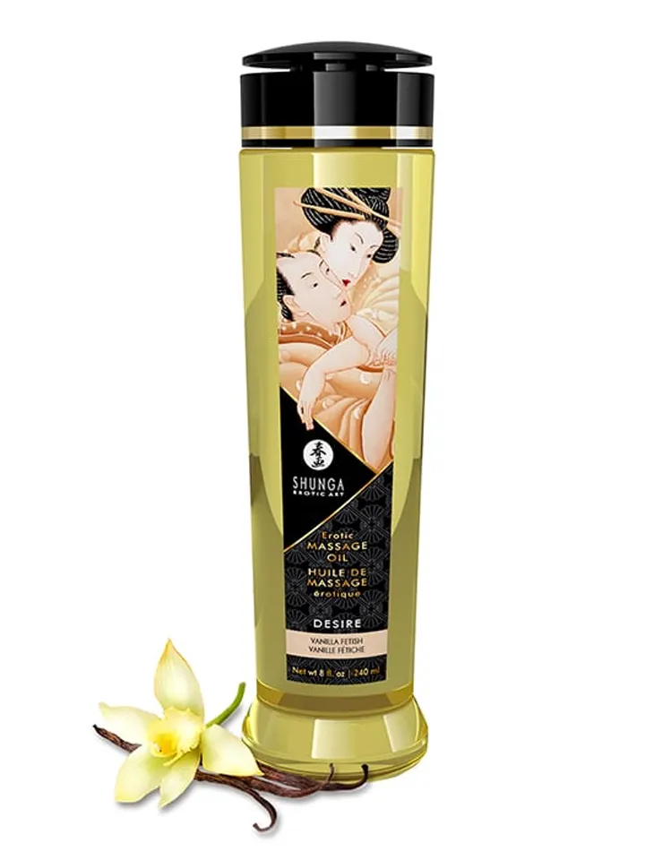 Erotisk Massageolja Vanilj - 240ml