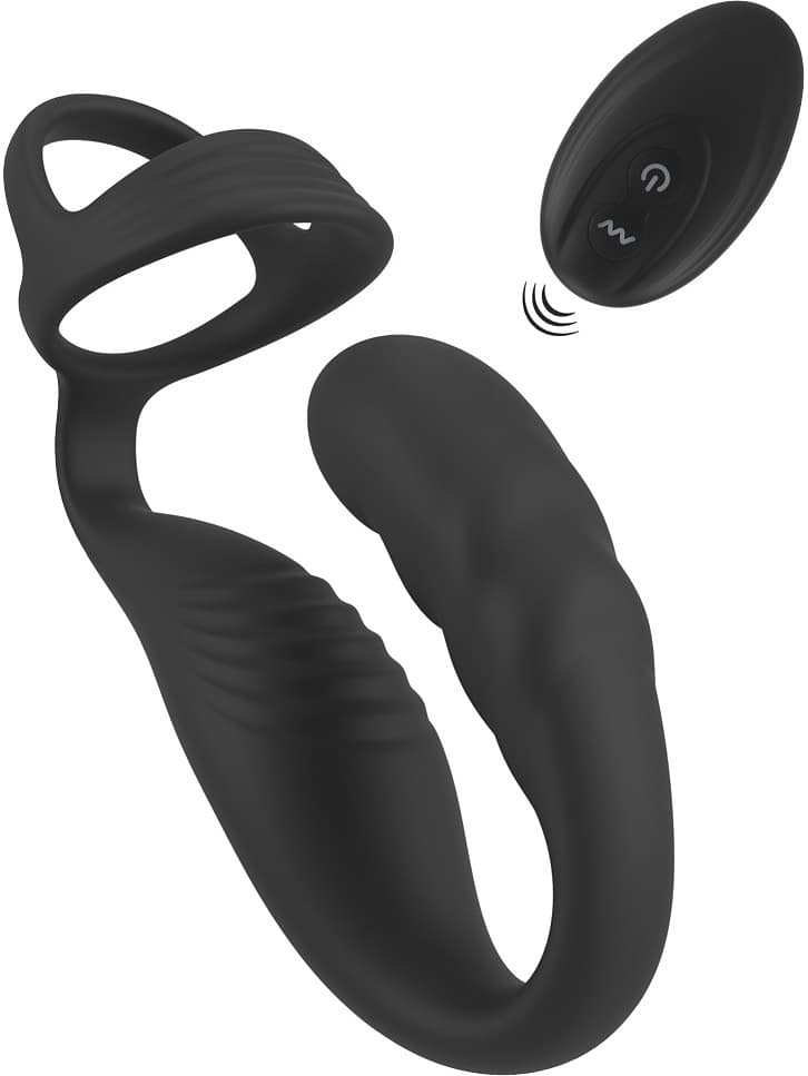 Cock Ring with RC Prostate Plug
