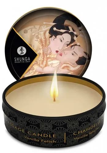 Shunga Erotic Art Massage Candle Vanilla Fetish 30ml Massageljus