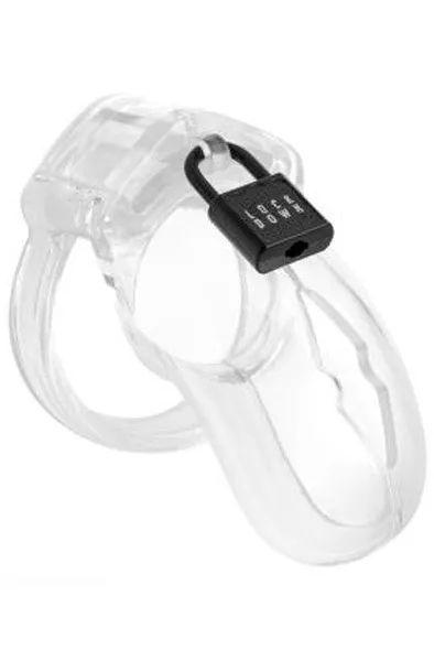 Lockdown Chastity Cage Clear Small