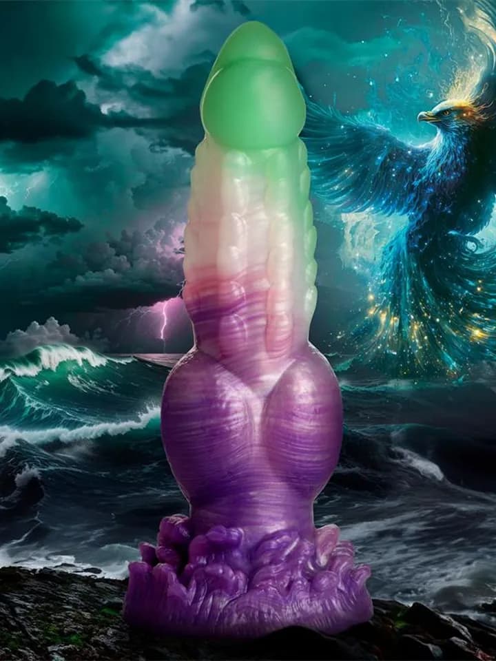 Aqua Phoenix Silicone Dildo 22 cm