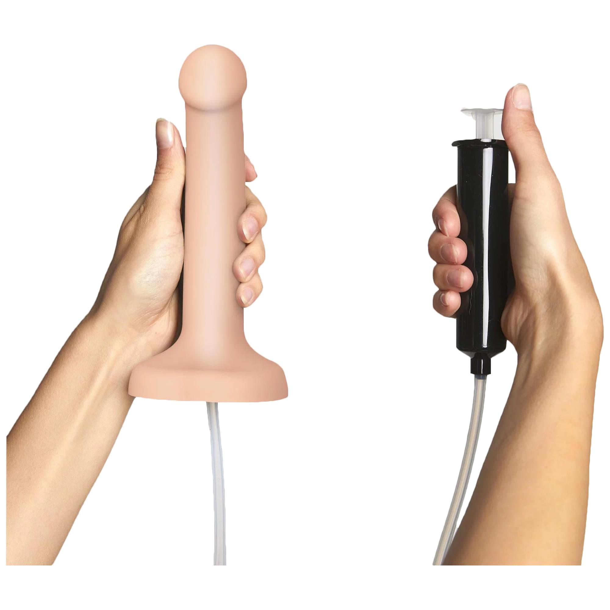 Squirting Dildo Cum Vanilla - Small