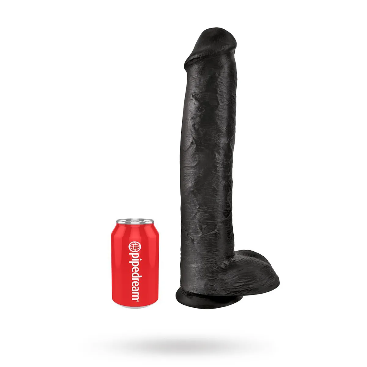 Pipedream King Cock With Balls Black 38 cm XL dildo