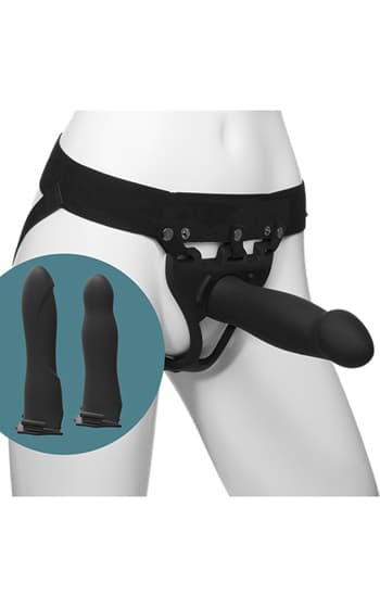 Hollow Strap On Set - 4 Delar