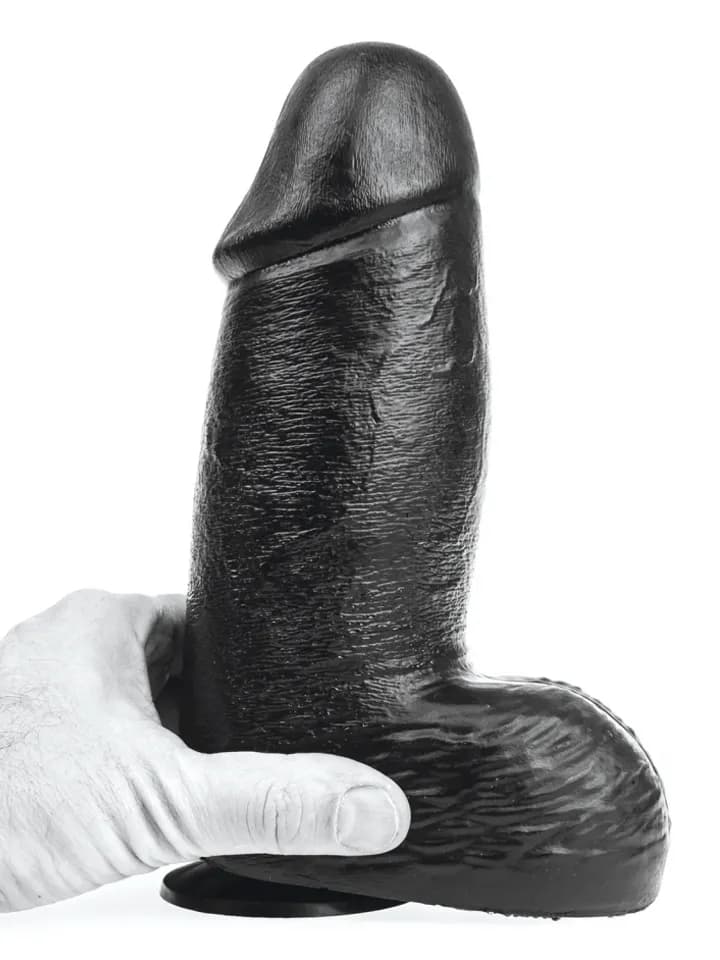 Hans Dildo Black 17 cm