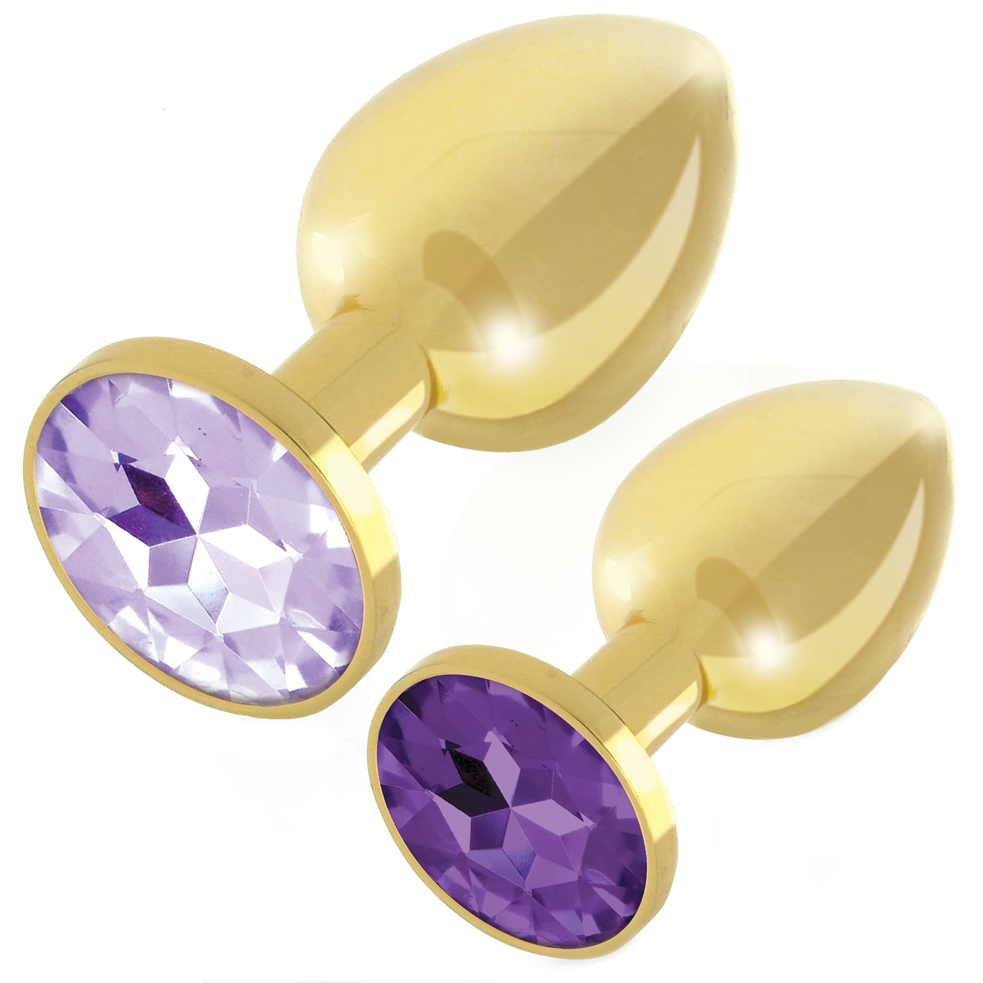 RIANNE S Booty Plug Luxury Set 2x Gold Analpluggar paket