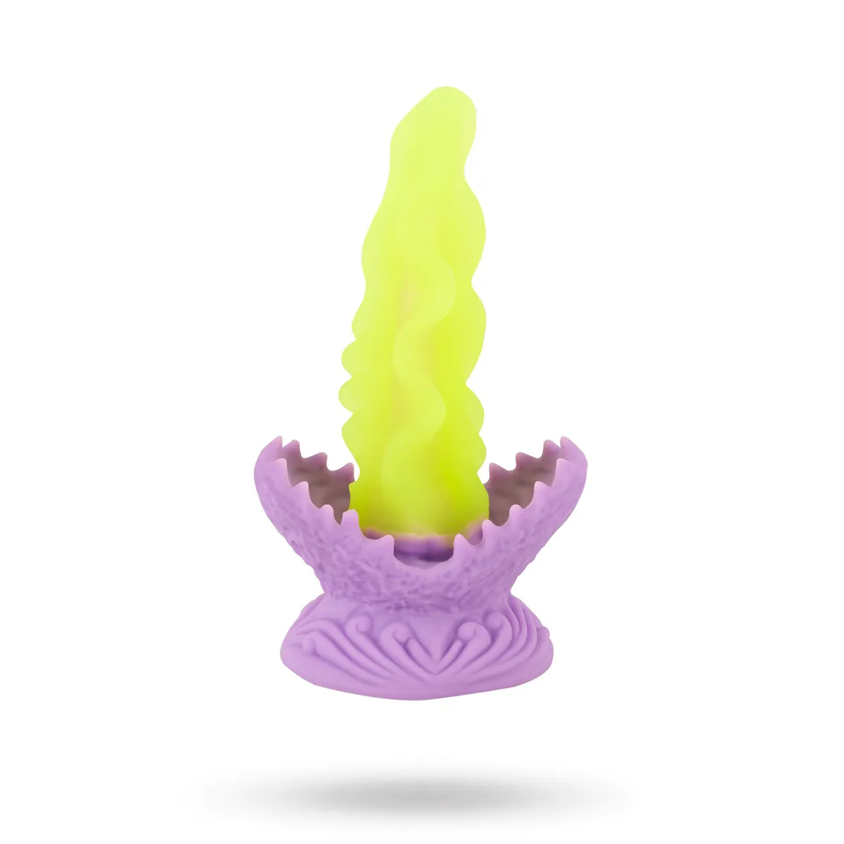 Beasty Cocks: Passion Plant, Creature Dildo with LED, 22 cm