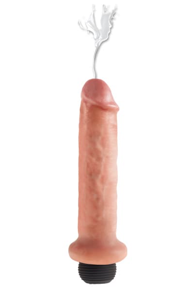 King Cock Squirting 17.8cm - Flesh