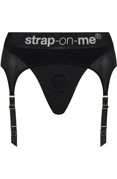 Luxury Strap-On Harness with Suspenders M Harness