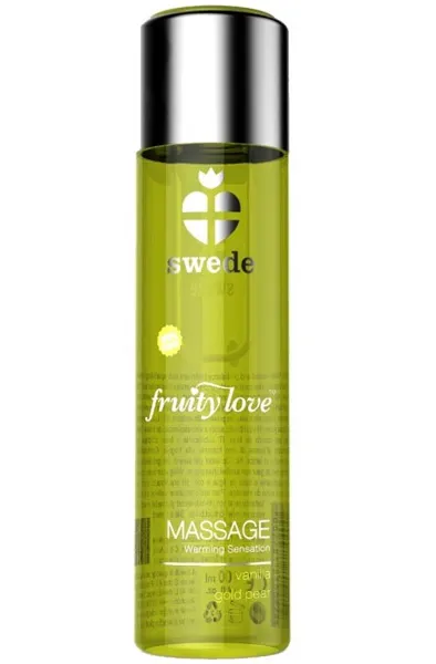Fruity Love Massage Vanilla Gold Pear 120ml Massageolja