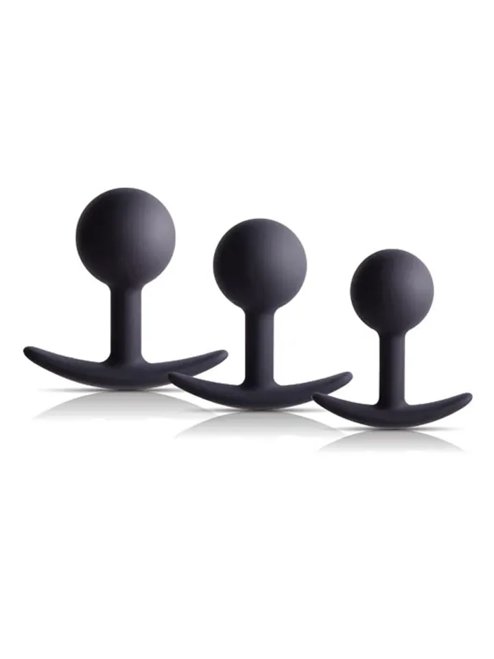 Silicone Anal Kit With Weighted Ball