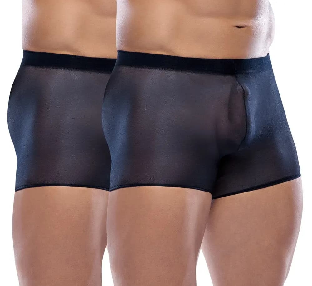 Transparent Kalsong 2-pack Midnattsblå