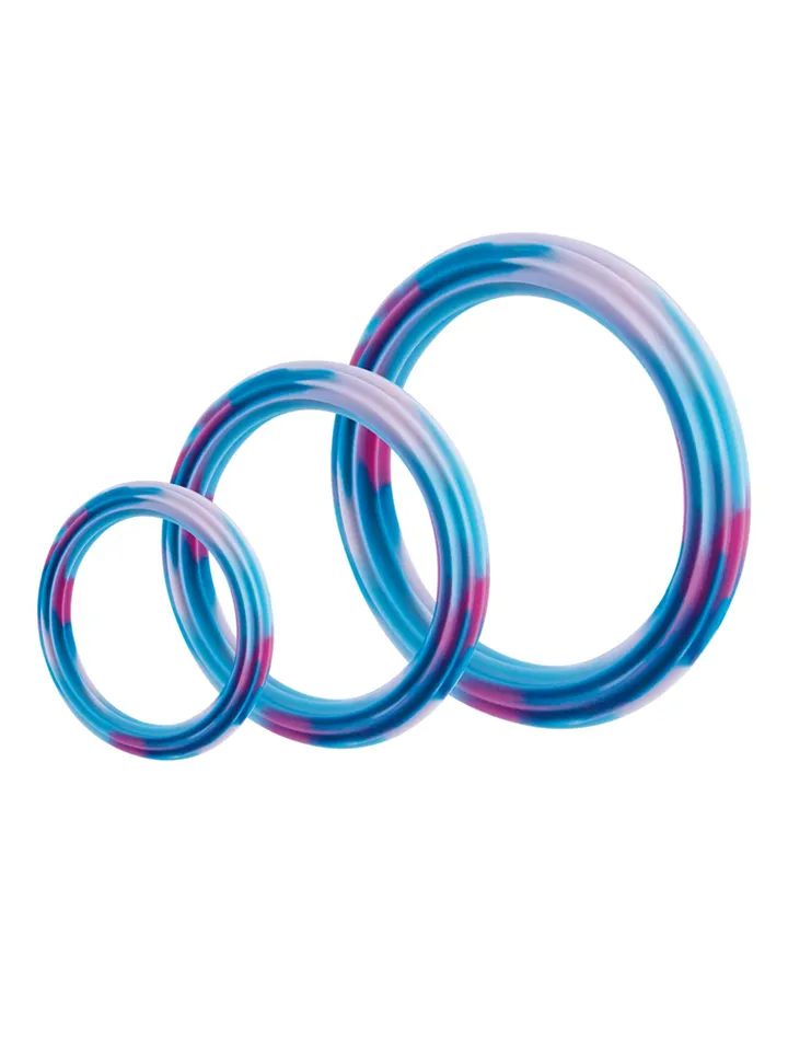 Camo 3in1 Silicone Cock Ring