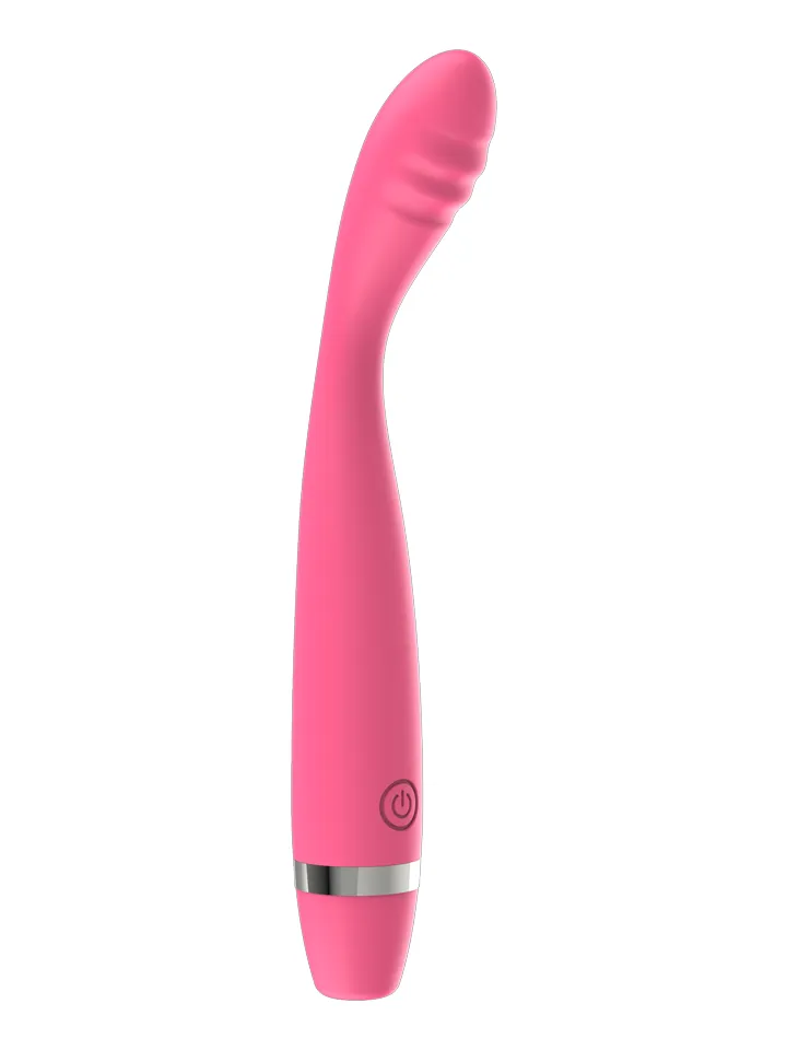 Silicone G-Spot Massager Pink G-punktsvibrator