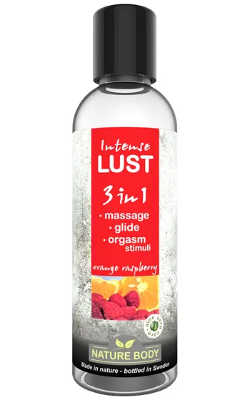 Intense Lust 3 in 1 Orange Raspberry 100 ml