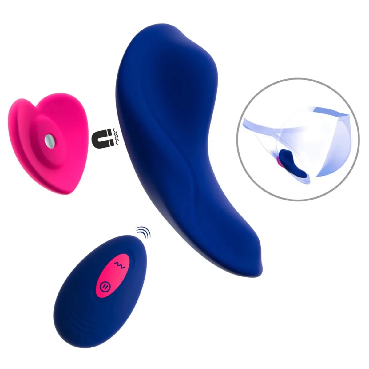 Sweet Smile Heart Trosvibrator