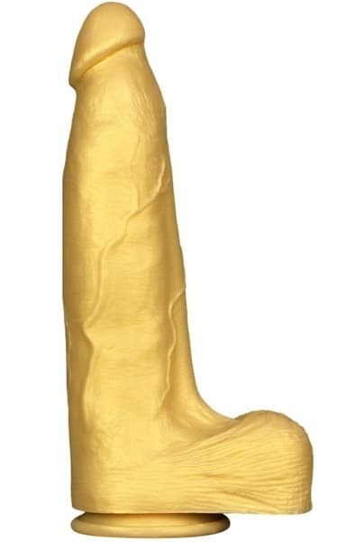 XXL Silicone Dildo Gold 33 cm