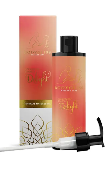 Bodygliss Massage Lube 150 ml Strawberry Sparkle