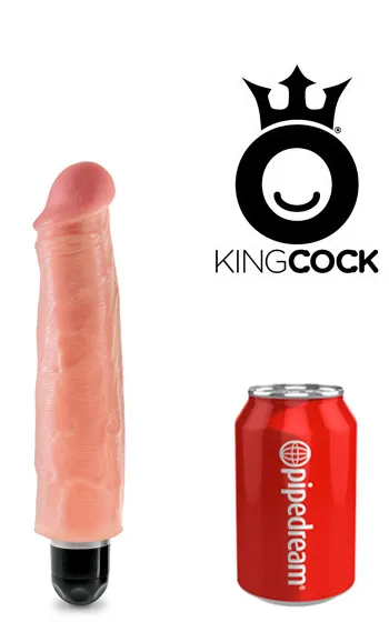 Pipedream King Cock Vibrating Stiffy 21,5 cm Dildo med vibrator