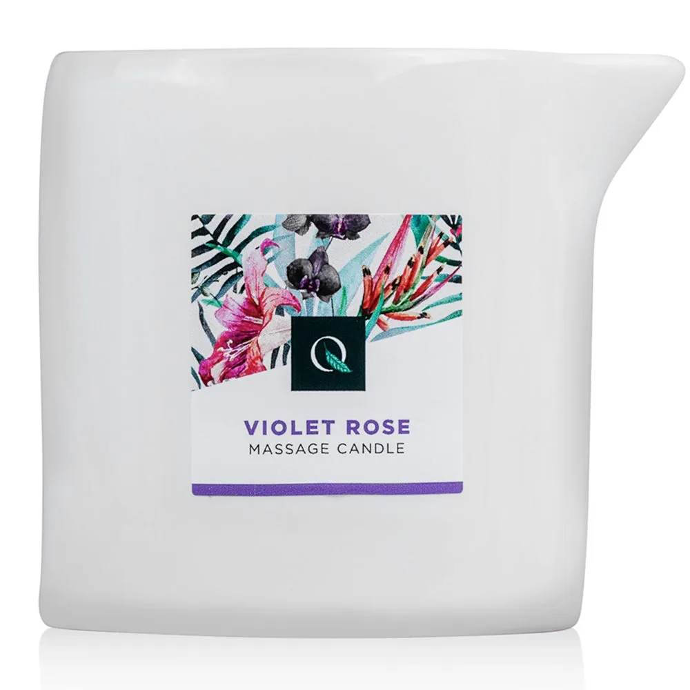 Exotiq Massage Candle Violet Rose 200g Massageljus