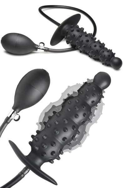 XR Master Series: Ass Puffer, Nubbed Inflatable Anal Plug
