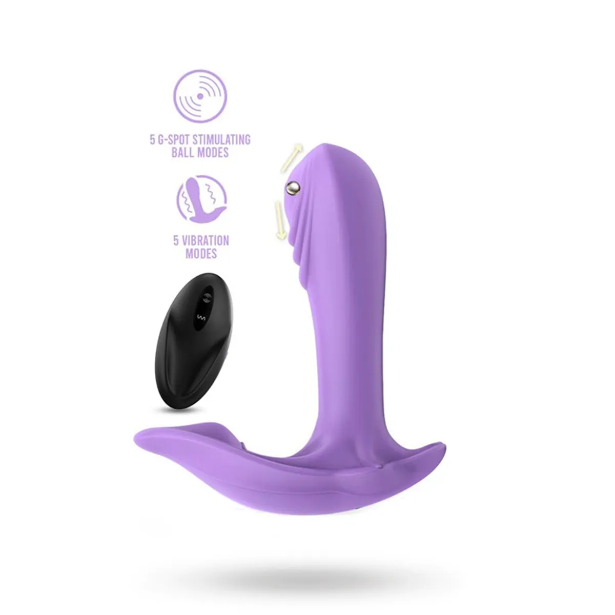 Donnyel Panty Vibe With G-spot Ball & Remote Control G-punktsvibrator