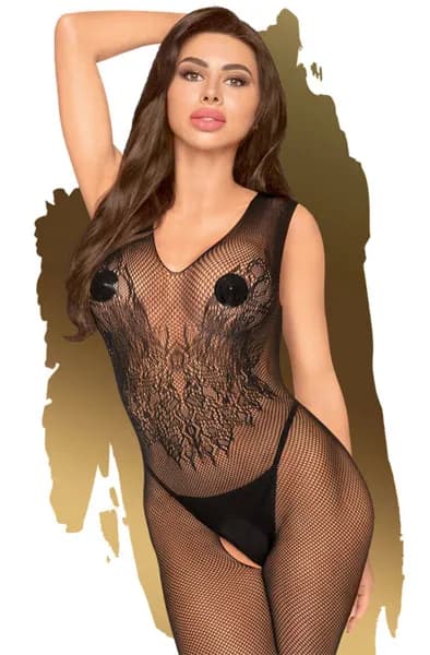 Penthouse Wild Catch Black XL Bodystocking
