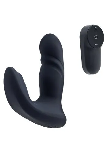 Dreamtoys - Pulz - Blake Up And Down Duo Vibrator With Remote Control - Blue